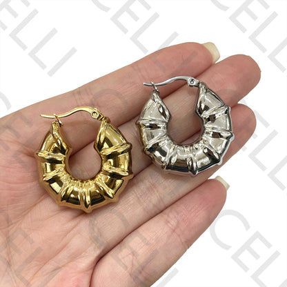 Brinco de Aço - bambu grosso