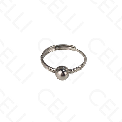 Anel de Aço Ajustável - bola