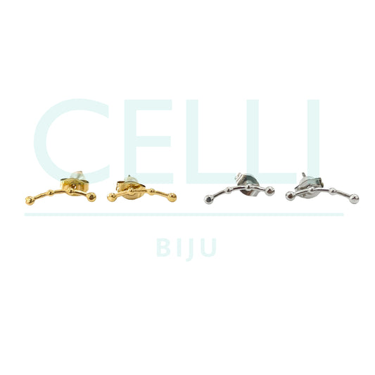 Brinco de Aço com medalhinha mini