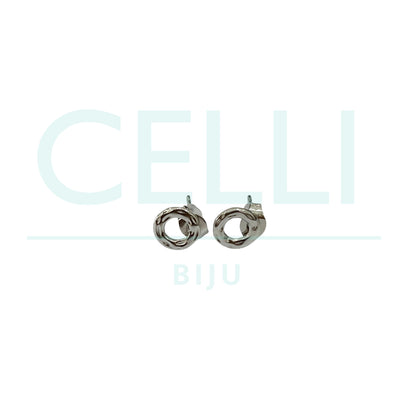 Brinco de Aço com medalhinha mini