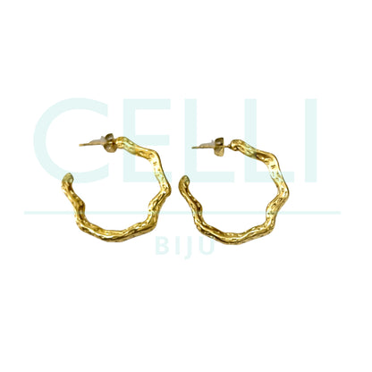 Brinco Argola de Aço - detalhado