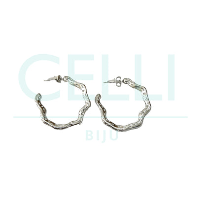 Brinco Argola de Aço - detalhado