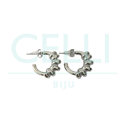 Brinco Argola de Aço - detalhado