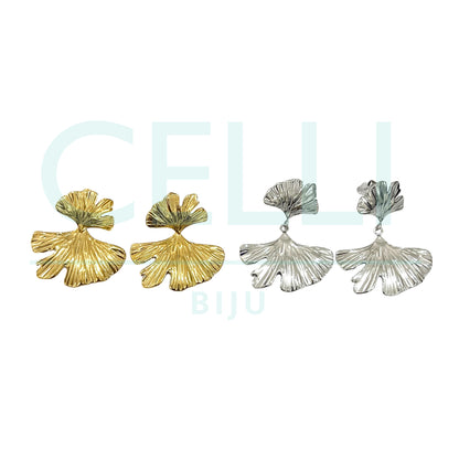 Brinco de Aço - folhas