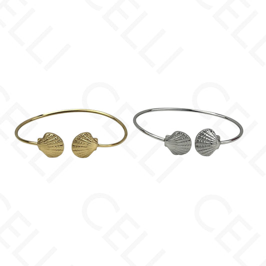 Bracelete de Aço - concha