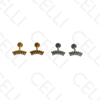 Piercing de Aço - sobrancelha