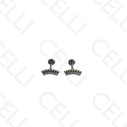 Piercing de Aço - sobrancelha