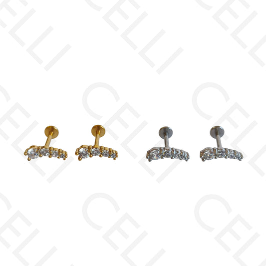 Piercing de Aço - sobrancelha