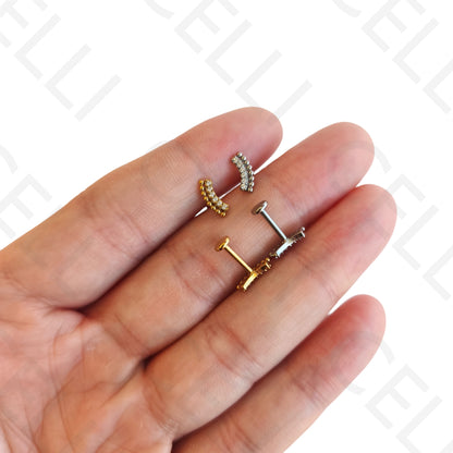 Piercing de Aço - sobrancelha