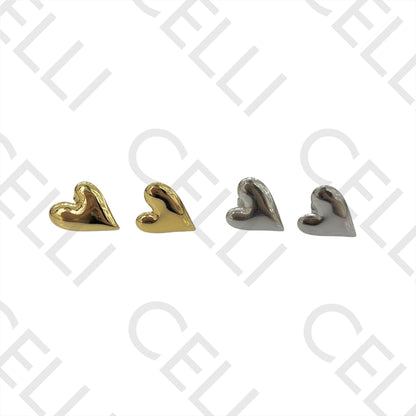 Steel Earring - Heart