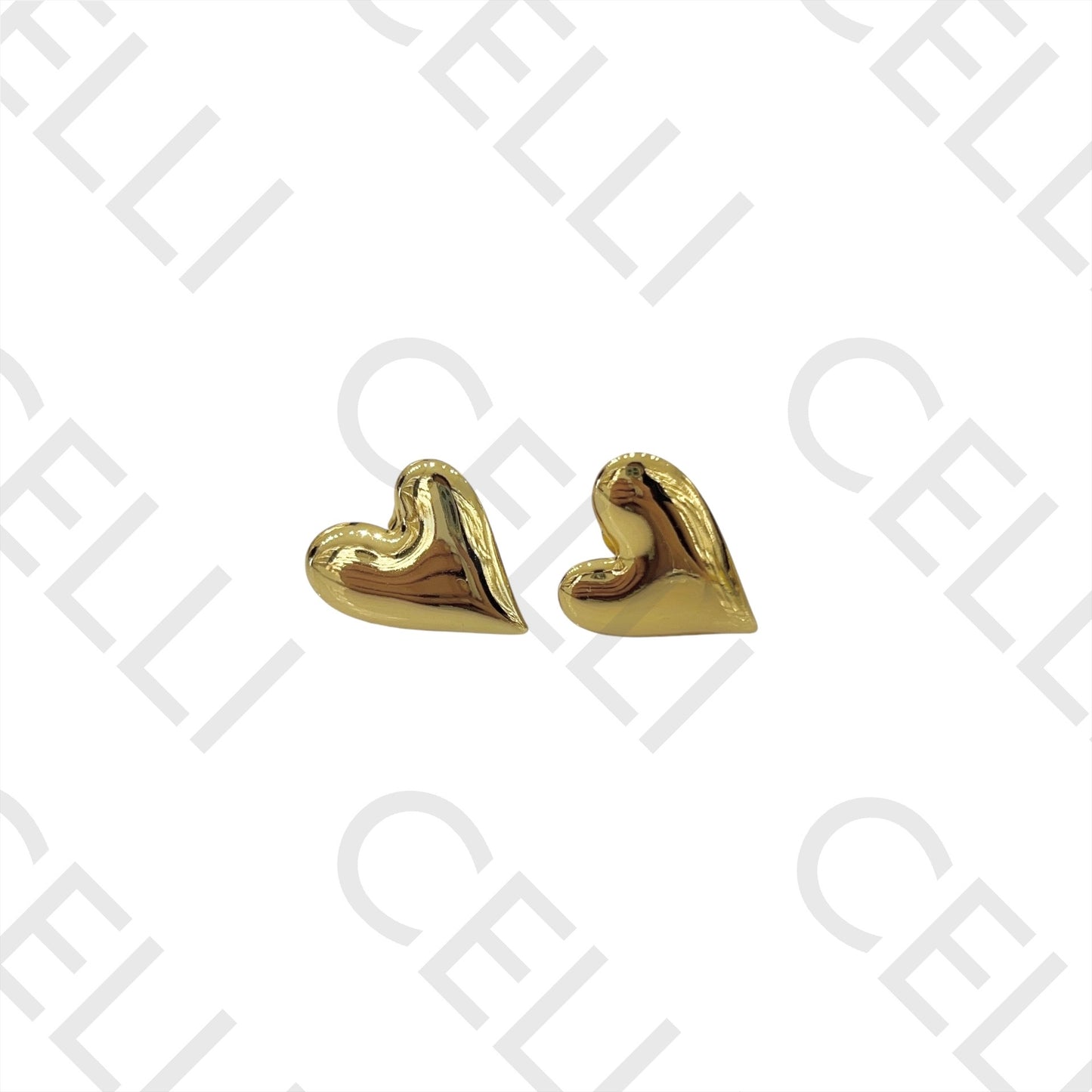 Steel Earring - Heart