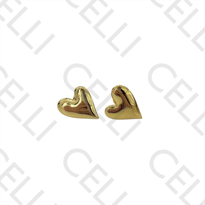 Steel Earring - Heart