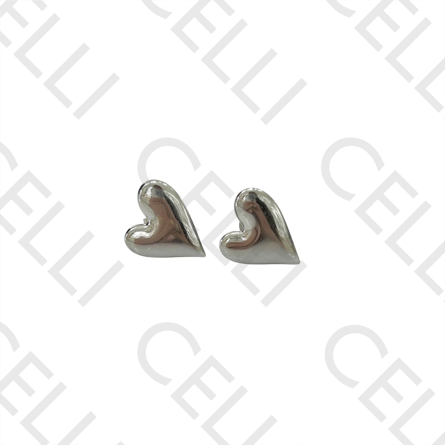 Steel Earring - Heart
