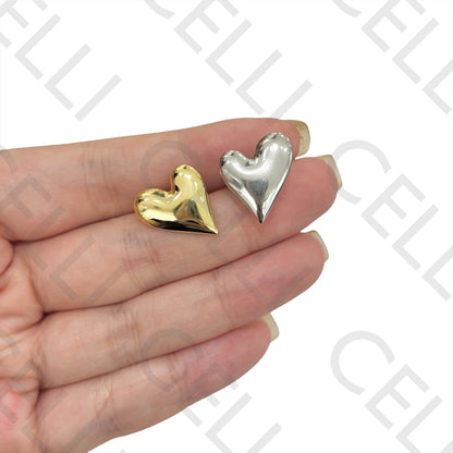 Steel Earring - Heart