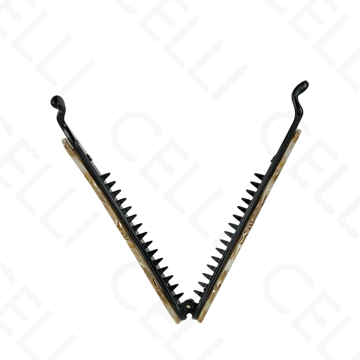Gancho para cabelo - formato de banana