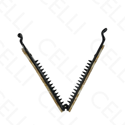Gancho para cabelo - formato de banana