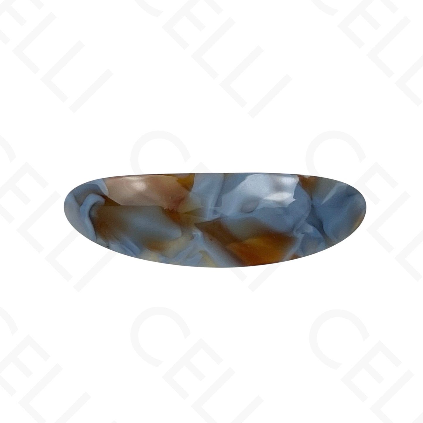 Gancho para cabelo - clipe oval arredondado