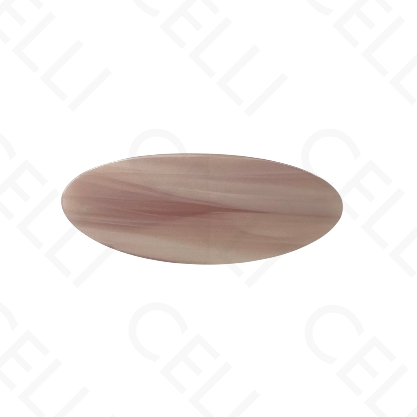 Gancho para cabelo - clipe oval achatado