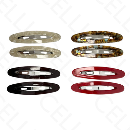 Gancho para el cabello - clip oval (2 und.)