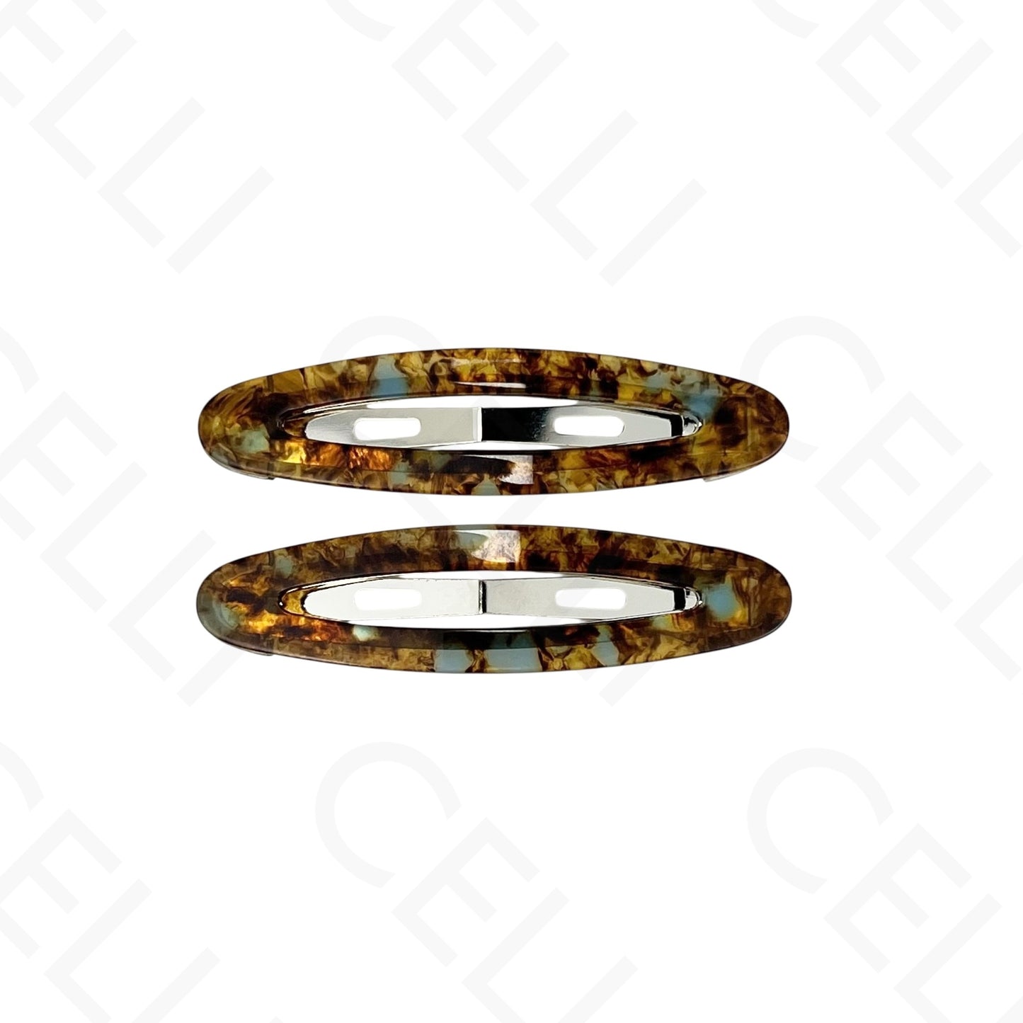 Gancho para el cabello - clip oval (2 und.)