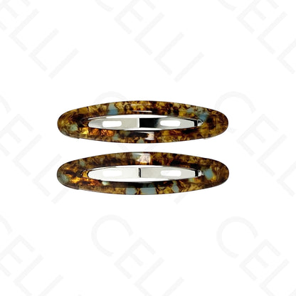 Gancho para el cabello - clip oval (2 und.)