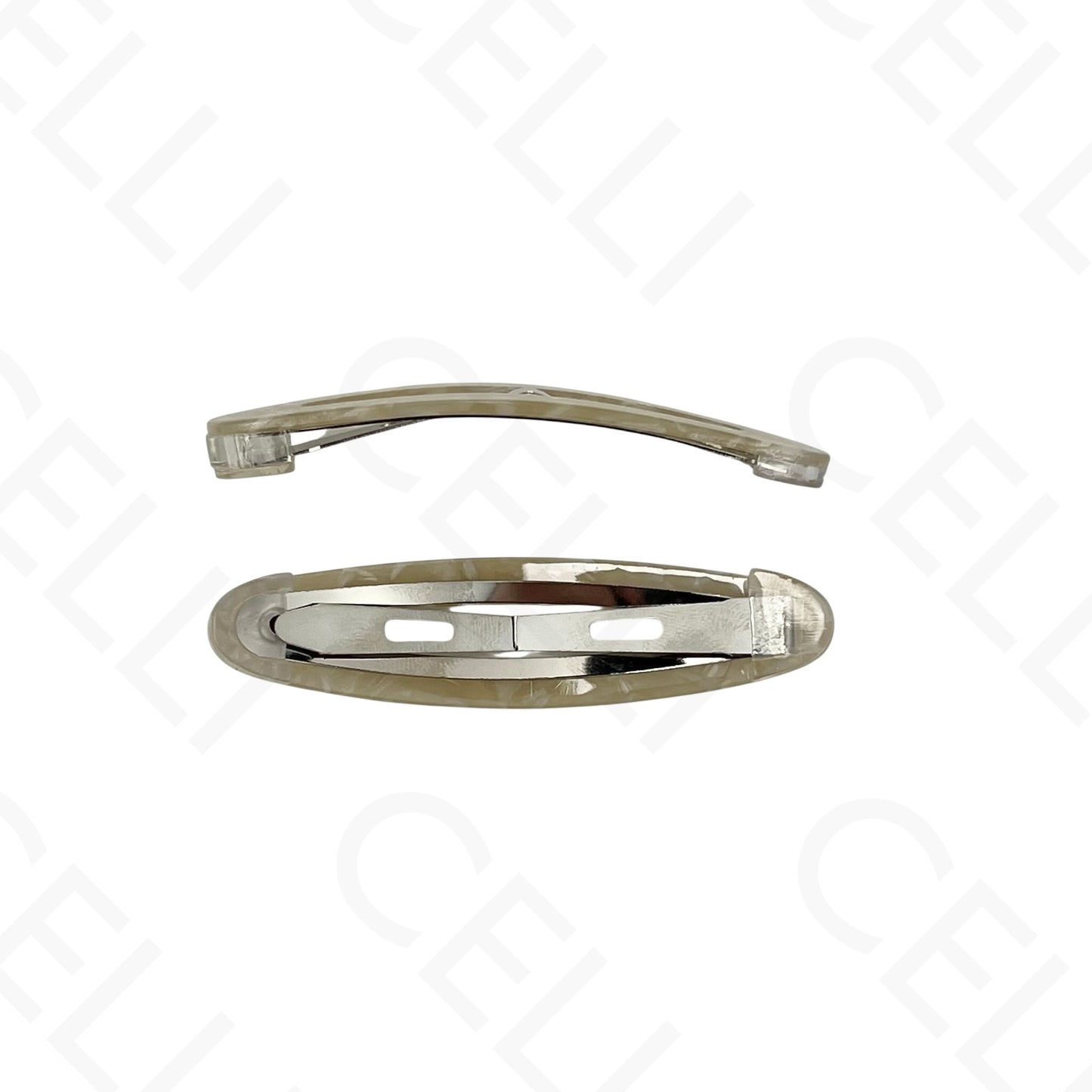 Gancho para el cabello - clip oval (2 und.)