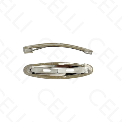 Gancho para el cabello - clip oval (2 und.)