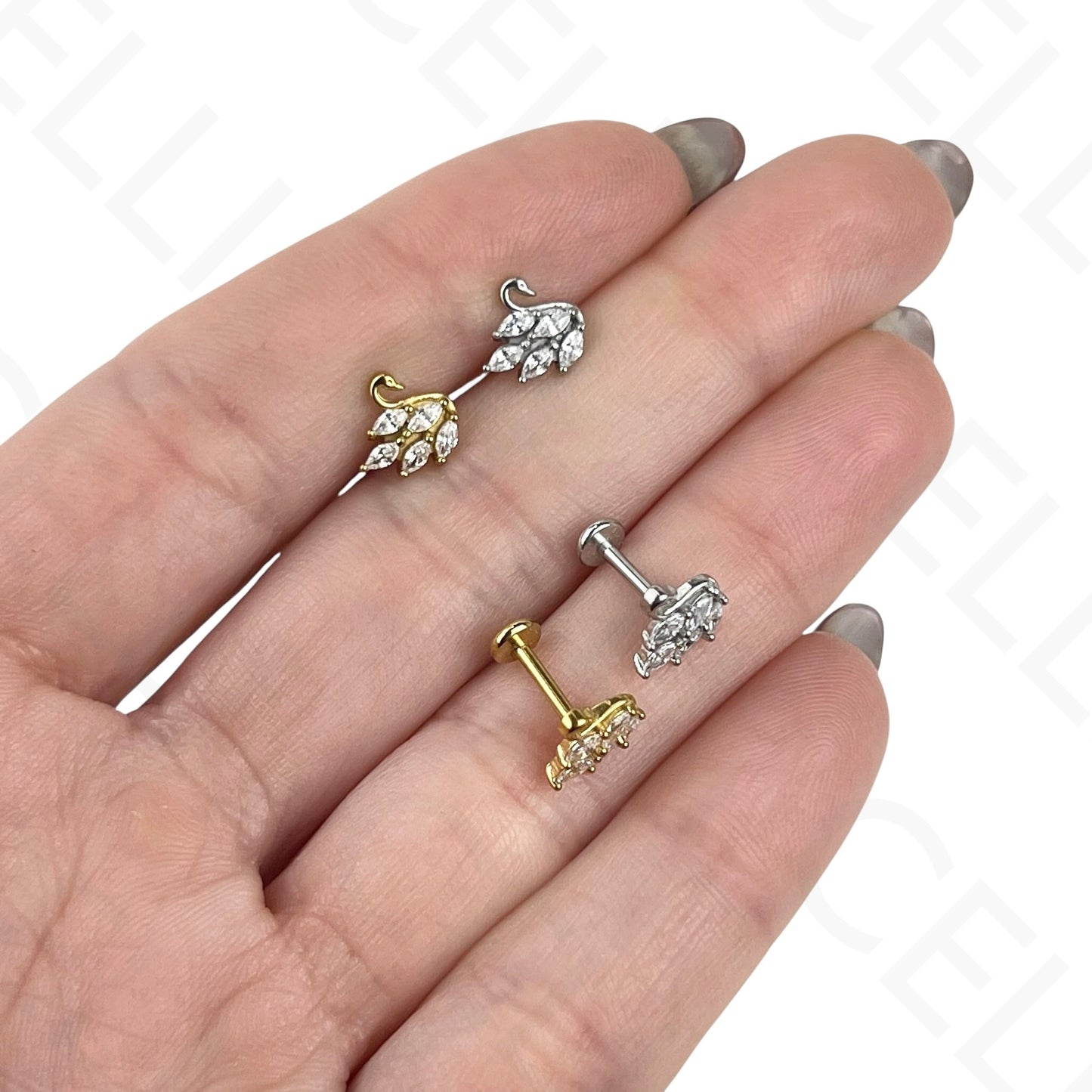 Steel Piercing - cherry
