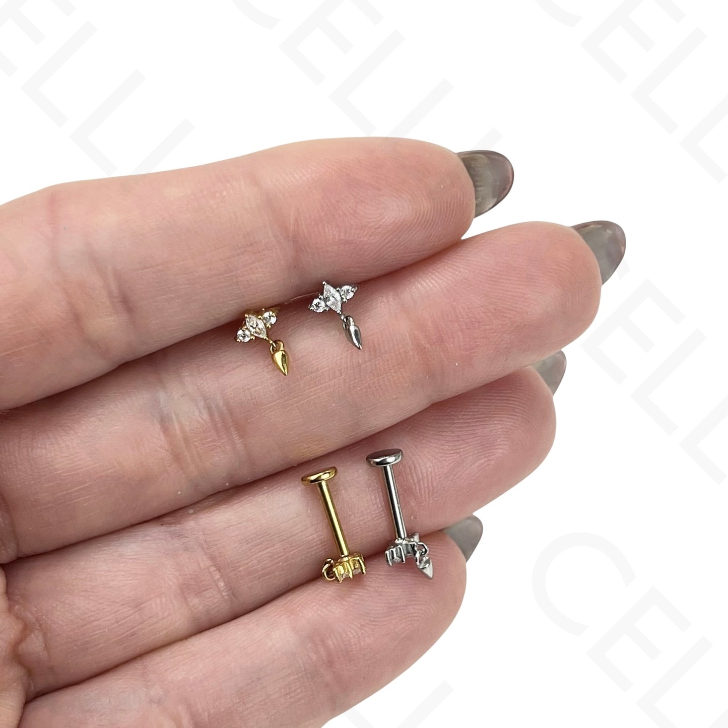 Steel Piercing - cherry