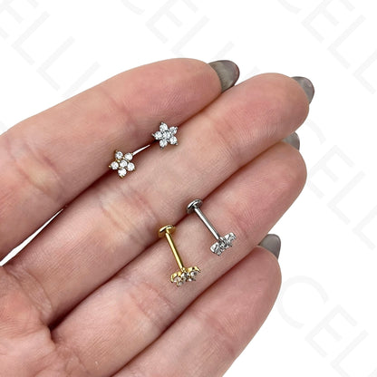 Piercing de Aço - cereja