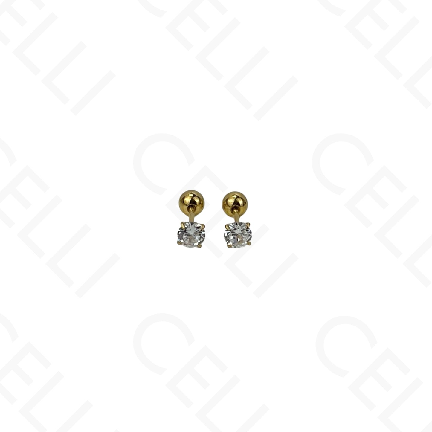 Piercing de Aço - cereja