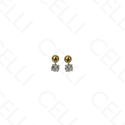 Piercing de Aço - cereja