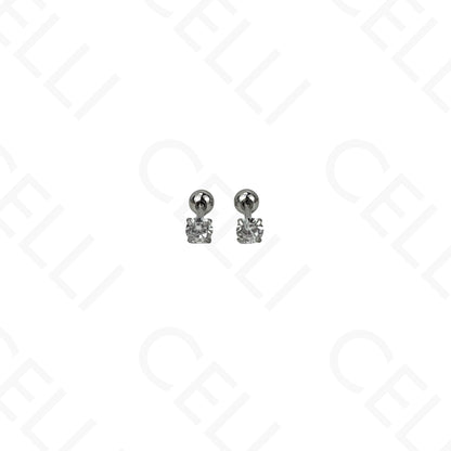 Piercing de Aço - cereja