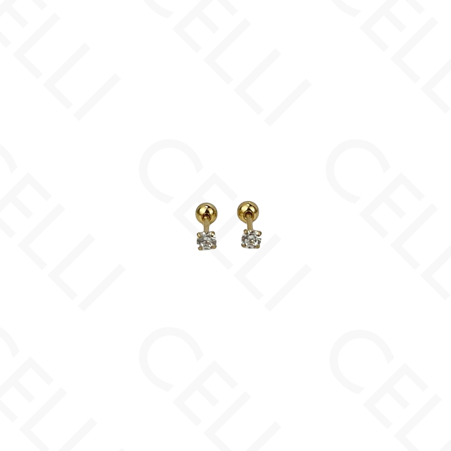 Piercing de Aço - cereja