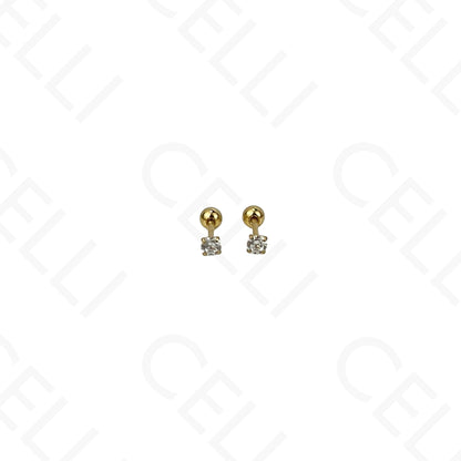 Piercing de Aço - cereja