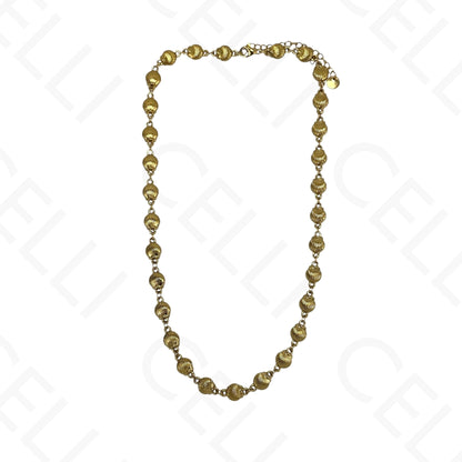Steel necklace - 7 saint medals