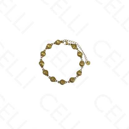 Steel necklace - 7 saint medals