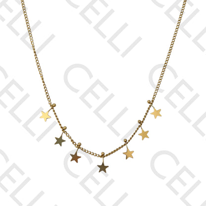 钢链 - 小星星勋章