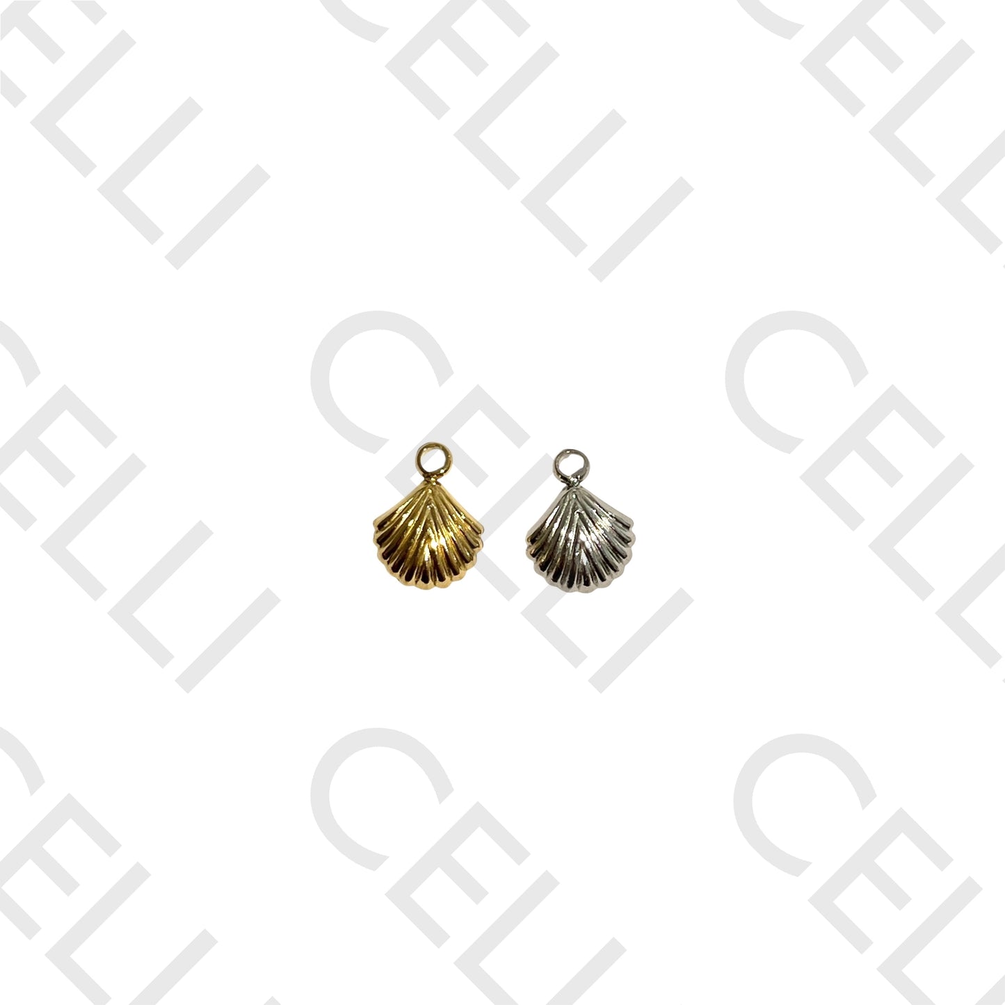 Medalha de Aço - Concha (2 unid.)