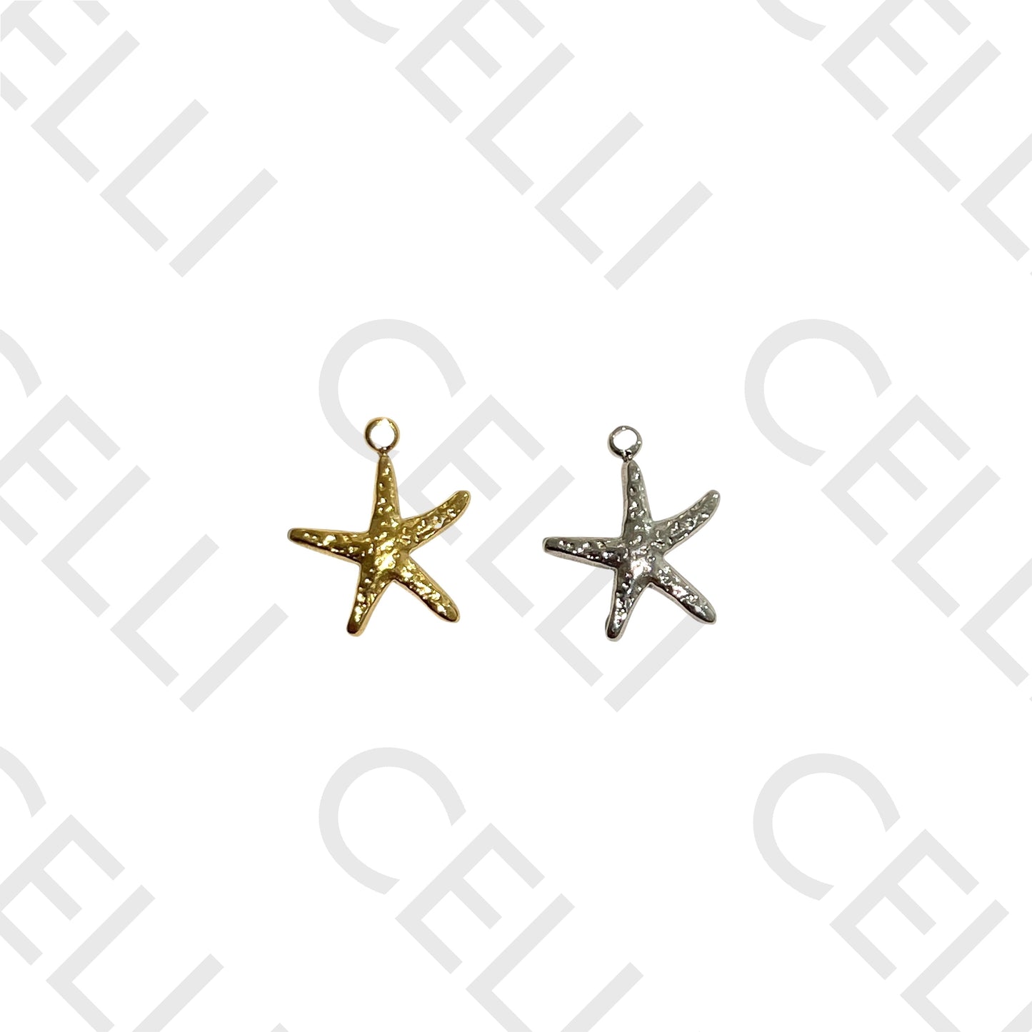 Medalha de Aço - estrela do mar (2 unid.)