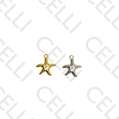 Medalha de Aço - estrela do mar (2 unid.)