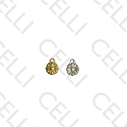 Medalha de Aço - Flor (2 unid.)