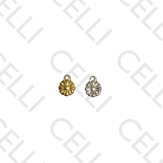 Medalha de Aço - Flor (2 unid.)