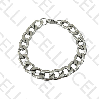 Colar / Pulseira de Aço Simples