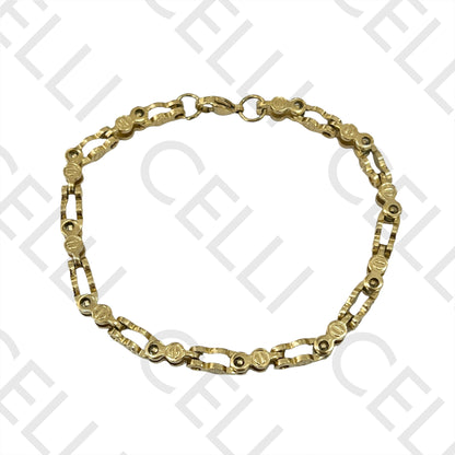 Simple Steel Necklace / Bracelet - Detailed Bicycle Chain