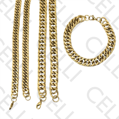 Colar / Pulseira de Aço Simples