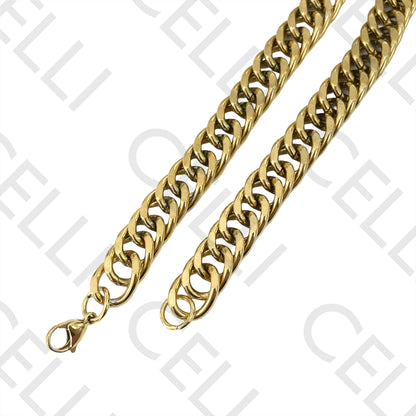 Colar / Pulseira de Aço Simples