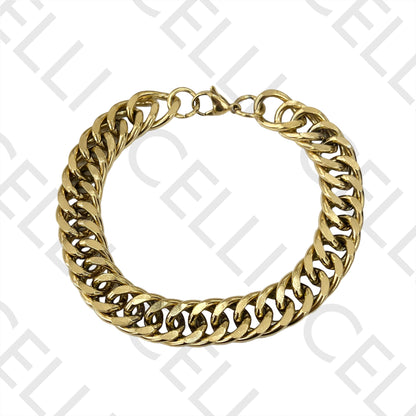 Colar / Pulseira de Aço Simples