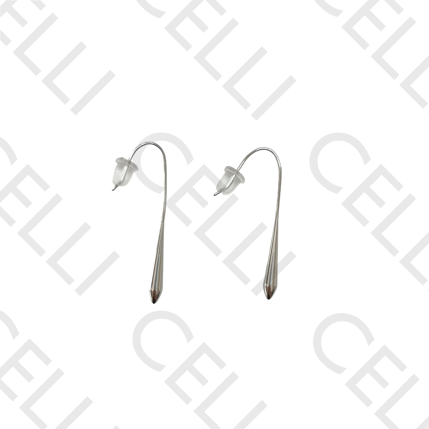 Brinco de Aço - Formato tipo Bala