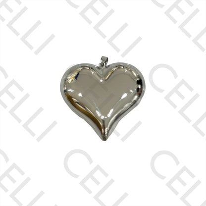 Medalha de Aço - coração (grande)